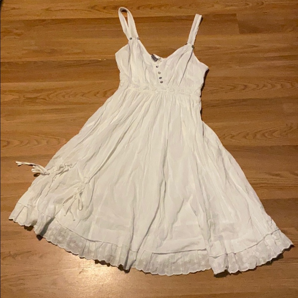 White summer dress